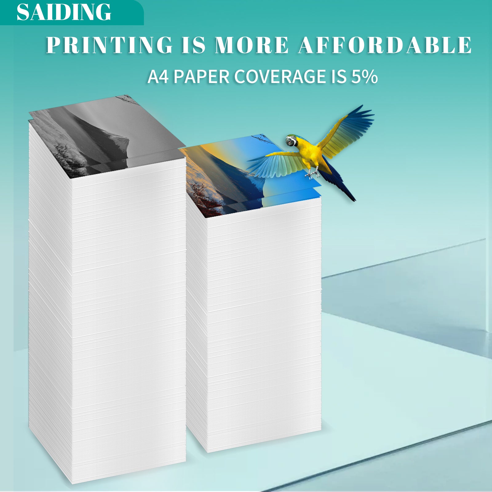 SAIDING 1PK GPR64 GPR-64 Black Toner Cartridge,5141C003AA,Remanufactured 50000 Pages,Compatible for Canon ImageRunner Advance DX 4825 4835 4845 Printer.