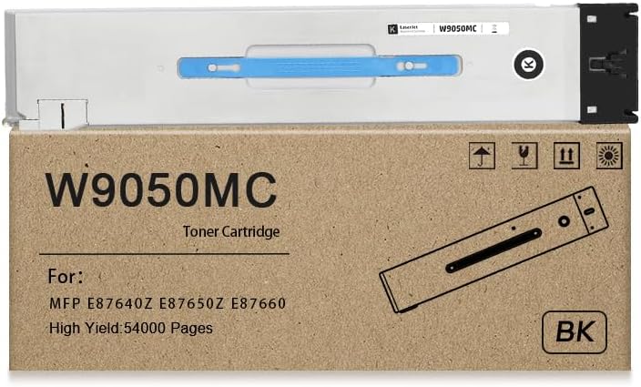 SAIDING Remanufactured W9050MC Black Toner Cartridge Replacement for Color Managed MFP E87640Z E87650Z E87660 Printer(54000 Pages)