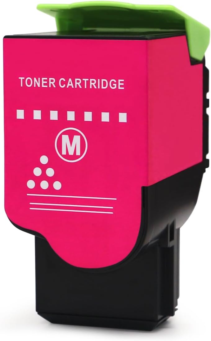 78C10K0 78C10C0 78C10M0 78C10Y0 Remanufactured 4 Pack CS421 Toner Cartridges Replacement for CX421adn CS421dn CS521dn CS421 CX421 CS421DN Cx421adn Cs521 CS521DN Cx521adn Cs522 cx522 CS522DE cx522adn