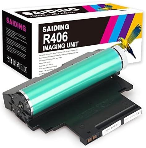 SAIDING R406 Imaging Unit Replacement for Samsung CLT-R406 CLT R406 Drum Cartridge to Use with Xpress C410W C430W C460FW C480FW CLP-365W CLX-3305FW Printer (1 Pack)