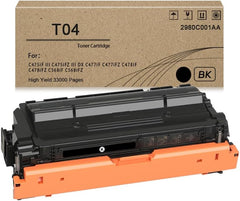 SAIDING T04 Remanufactured Toner Cartridge Replacement for 2980C001AA Black for Canon C475iF III C475iFZ III DX C477iF C477iFZ C478iF C478iFZ C568iF C568iFZ Printer