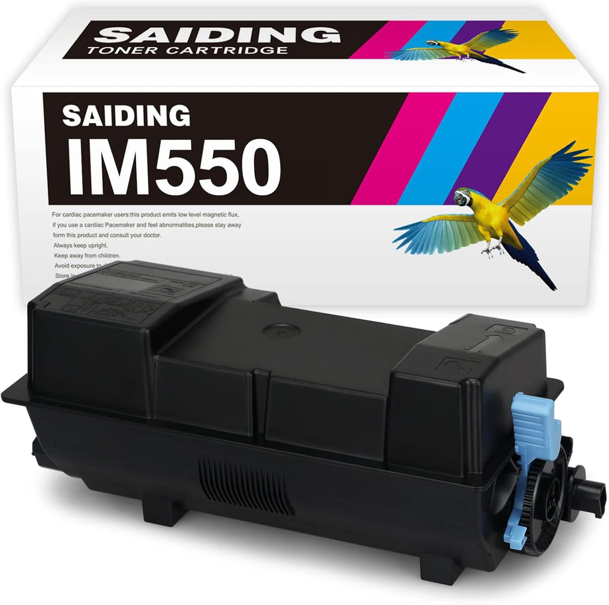 SAIDING Compatible Toner Cartridge Replacement for IM550 IM600 418477 to Use with Ricoh IM 600SRF IM 550F P800 P801 High Yield 25500 Pages (1 Black)