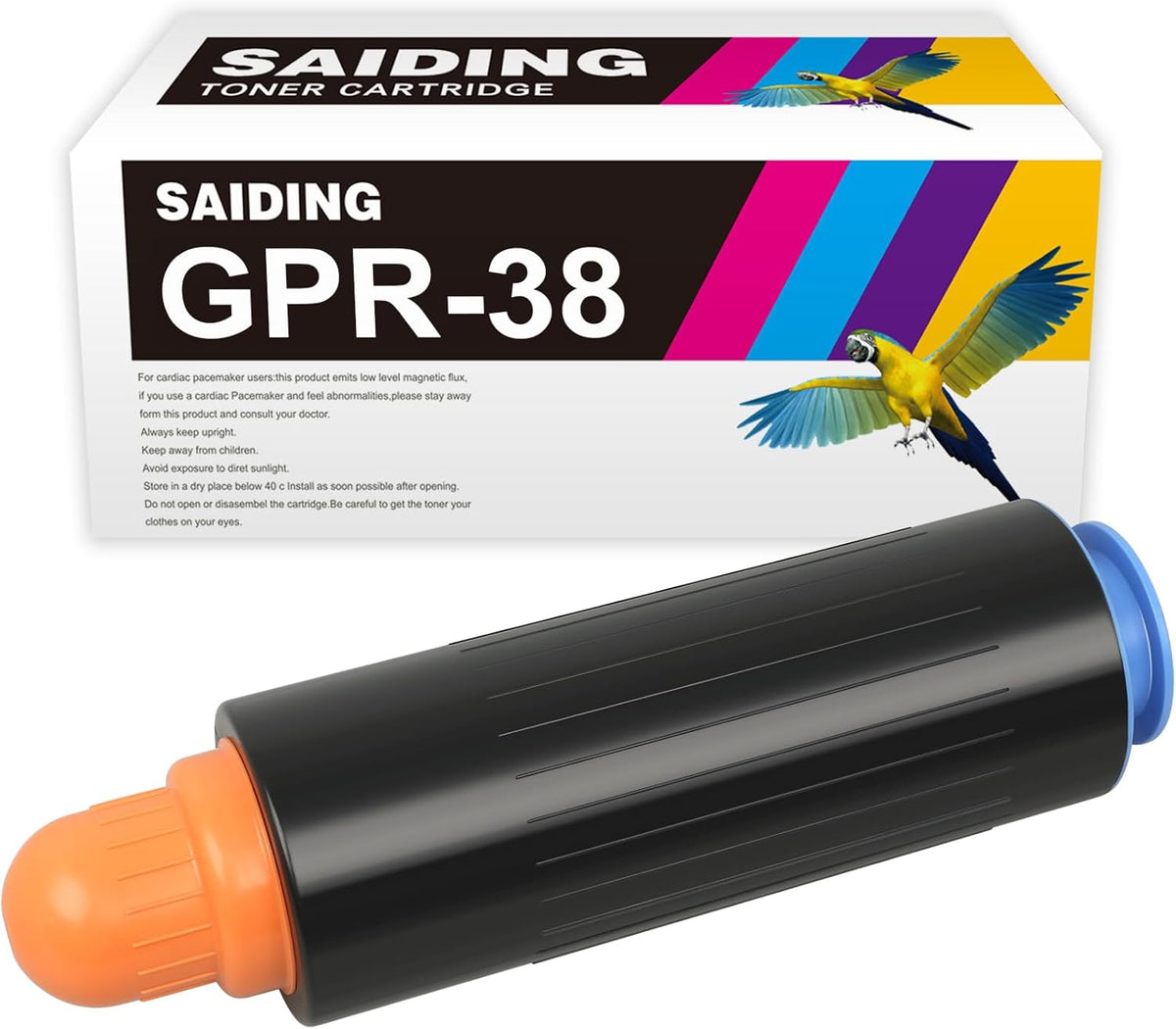 SAIDING GPR38 GPR-38 3766B003AA Toner Cartridge Compatible for Canon imageRUNNER Advance 6055 6055i 6065 6065i 6075 6075i 6255 6255i 6265i 6275i 6555i 6565i 6575i Printer.