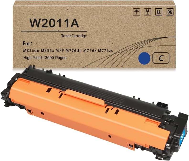 SAIDING Compatible 659A W2011A Cyan Toner Cartridge High Yield Replacement for Color Enterprise M856dn M856x MFP M776dn M776z M776zs Printer.