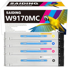 SAIDING W9170MC W9171MC W9172MC W9173MC Toner Cartridge Replacement for MFP E87740 E87750 E87760 87770 Flow MFP E87740 E87750 E87760 E87770 Printer