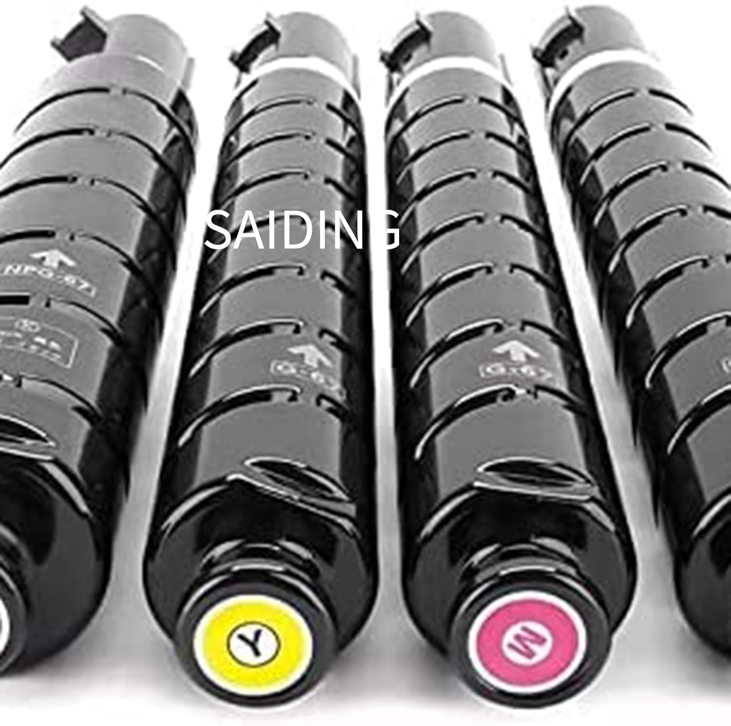 SAIDING GPR53 Remanufactured Toner Cartridge Compatible with Canon GPR-53BK GPR-53C GPR-53M GPR-53Y ImageRunner C3325 3330 3520 3525 3530 Toner Cartridges Set-Black Magenta Cyan Yellow 4 Packs