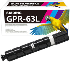 SAIDING GPR-63 GPR63 Toner Cartridge High Yield 4766C003AA Replacement for Canon imageRUNNER Advance DX 6860i DX 6870i Printer.(1-Black)