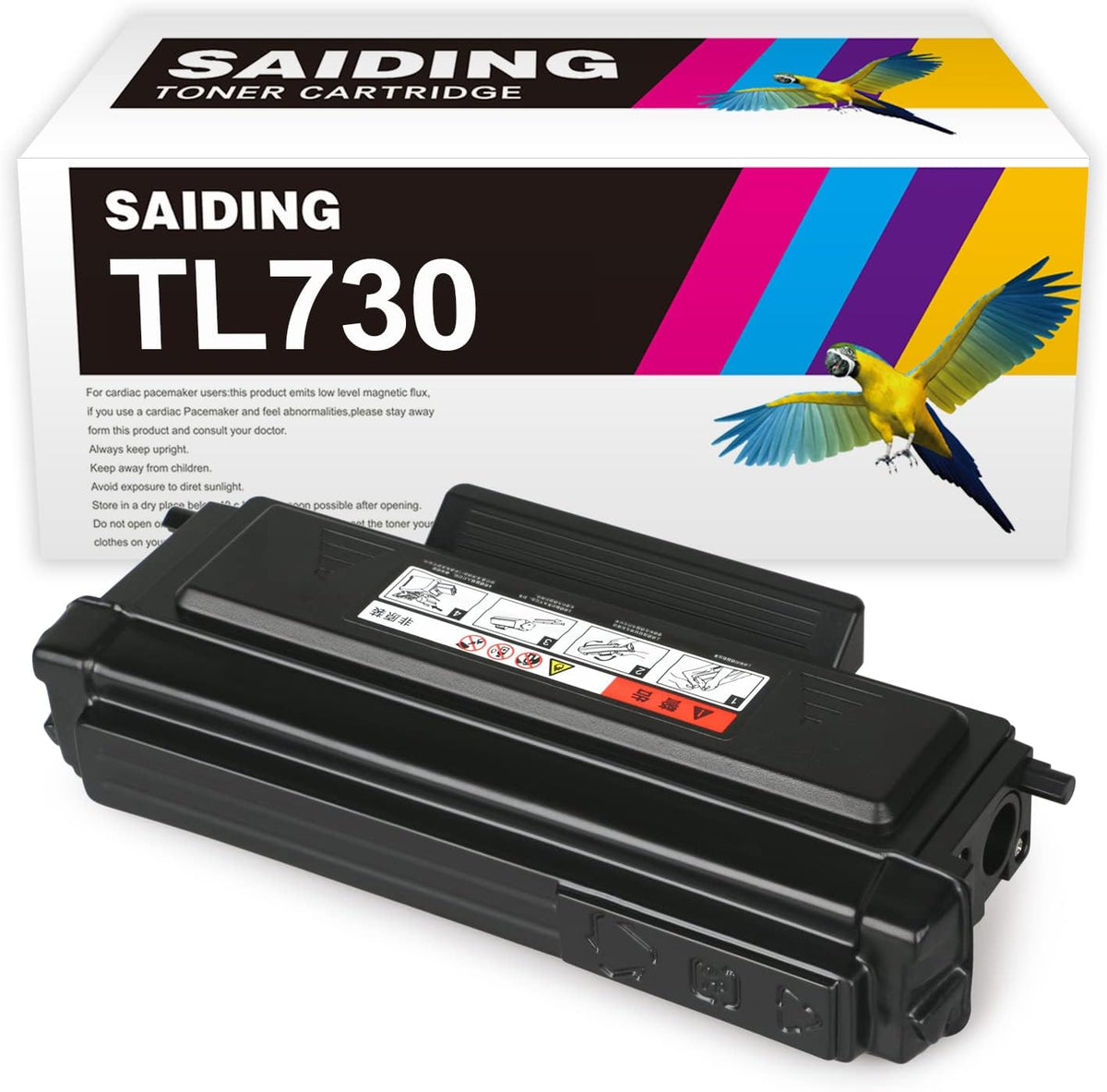 SAIDING Remanufactured Toner Cartridge Replacement for TL730 TL-730 for L2350DW L2710DW Printer (1 Black)