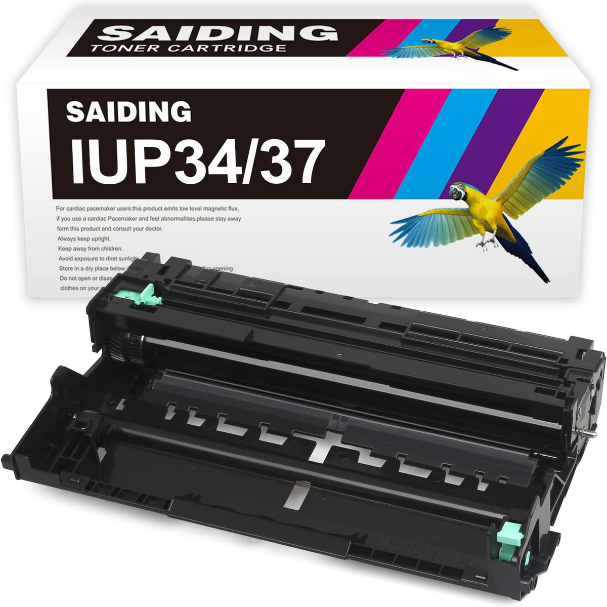 SAIDING IUP34 IUP37 Remanufactured Imaging Unit Compatible for TNP76 TNP75 TNP78 Drum Cartridge for KONICA Monilta Bizhub 4000i 4020i 5000i 5020i Printer(1 Pack)