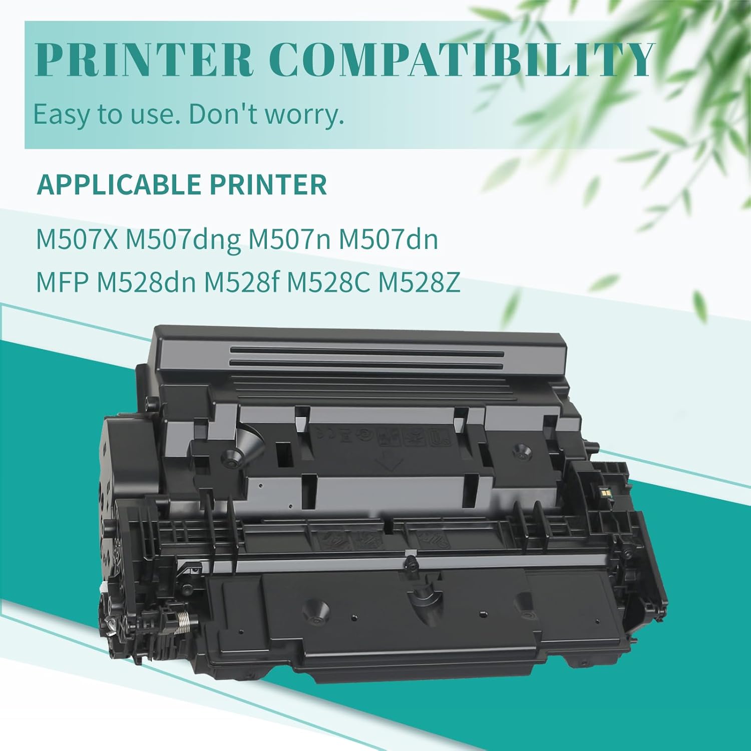 SAIDING CF289Y 89Y Toner Cartridge Black Compatible for Enterprise M507X M507dng M507n M507dn MFP M528dn M528f M528C M528Z Printer