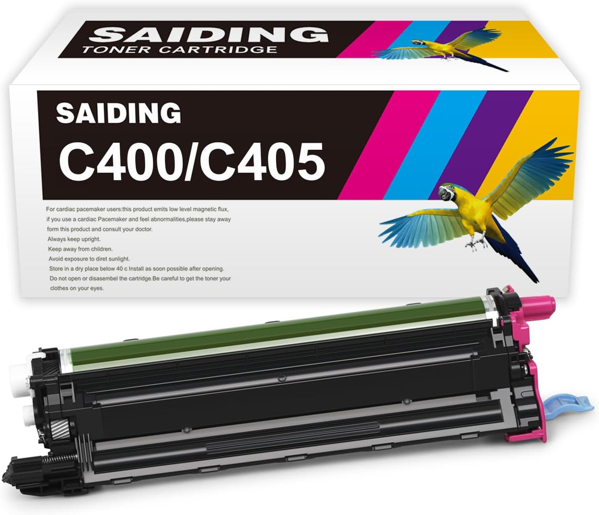 SAIDING Remanufactured 1 Pack Versalink C400 C405 Drum Cartridge 108R01121 Drum Unit Magenta Replacement for Xerox Phaser 6600 6655 Versalink C400 C405 Imaging Unit