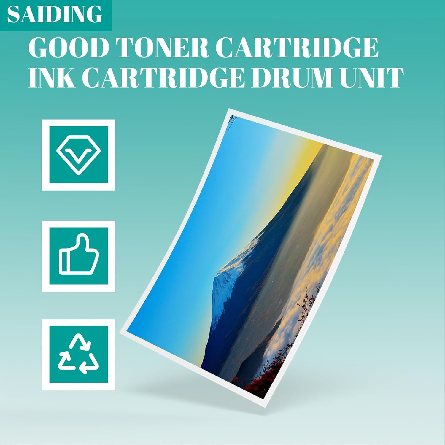 SAIDING Compatible Toner Cartridge Replacement for Dell M11XH B2360 B3460 B3465 Black Toner to Use with B2360d B2360dn B3460dn B3465dn B3465dnf B3465dnf MFP Printer (1 Black)