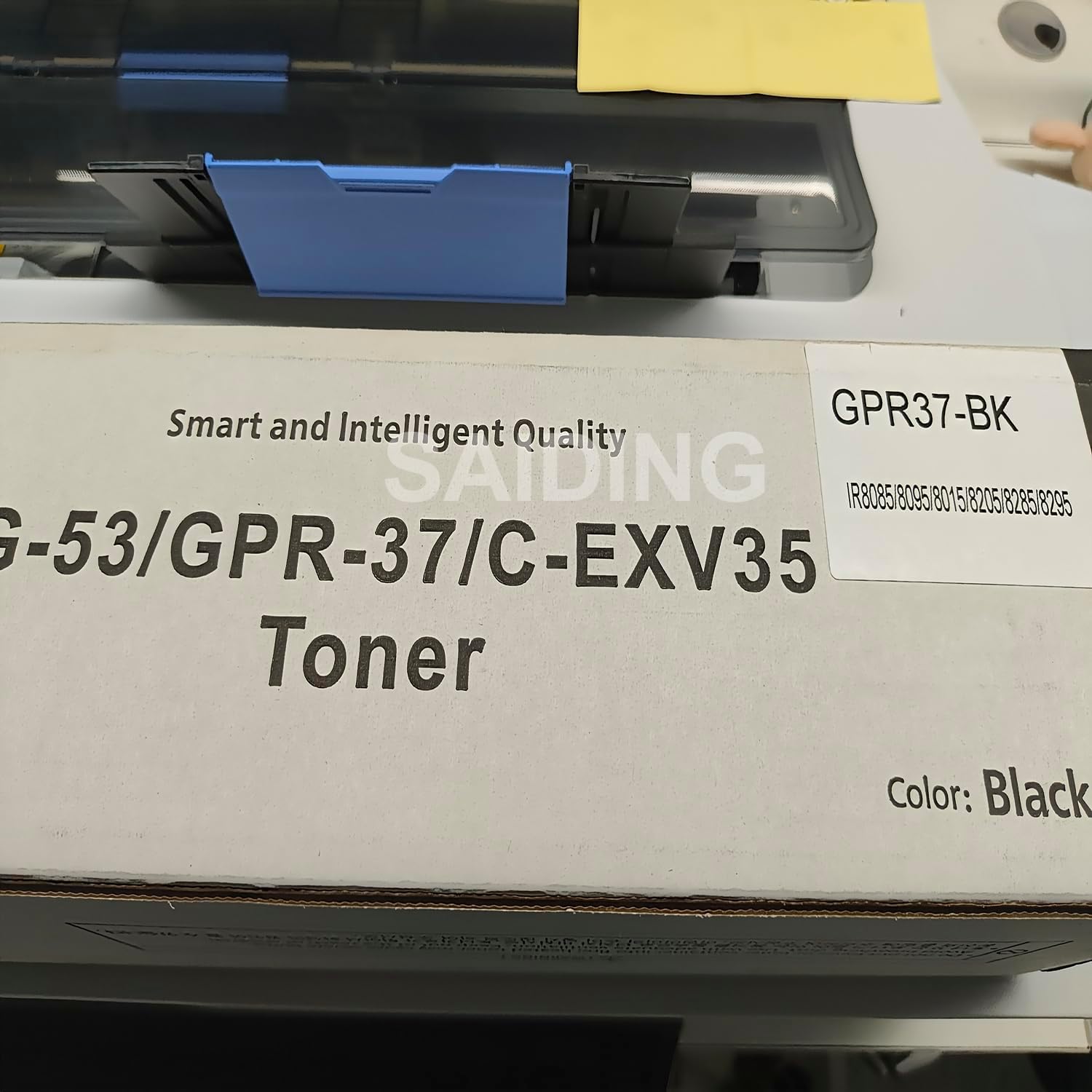 SAIDING Compatible GPR37 GPR-37 3764B003AA Toner Cartridge Replacement for Canon imageRUNNER Advance 8095 8105 8085 8205 8285 8295 8505 8505i 8585 8585i 8595 8595i Printer(1-Black)