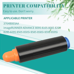 SAIDING Compatible GPR37 GPR-37 3764B003AA Toner Cartridge Replacement for Canon imageRUNNER Advance 8095 8105 8085 8205 8285 8295 8505 8505i 8585 8585i 8595 8595i Printer(1-Black)