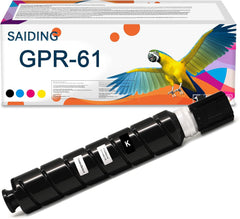 SAIDING GPR-61 GPR61 Remanufactured Toner Cartridge Compatible for Canon 3763C003AA 3763C003 Black Toner Cartridge for imageRUNNER Advance DX C5840i C5860i C5870i Series Printer (1 Black)