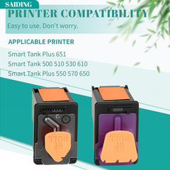 SAIDING X4E75A M0H50A Print Head Smart Tank Plus 651 printhead for Smart Tank 500 510 530 610 Series Smart Tank Plus 550 570 650 Series